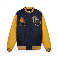Blousons universitaires pour hommes pas chers, en toile réversible, imperméables, à capuche, avec logo frontal, style classique, vêtements d'extérieur, faible coût de gros
