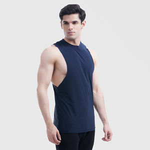 Camiseta de fitness personalizada de algodón 100%, el mejor diseño impreso, secado rápido, entrenamiento de gimnasia, ropa deportiva transpirable, talla grande OEM - Product Image 2