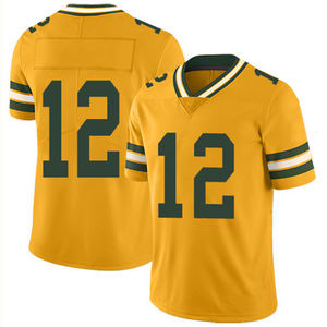 High Quality 100% Polyester American <b>Football</b> Jersey Custom Design Embroidery Heat-Transfer Printed Short Sleeve Breathable - Product Image 4