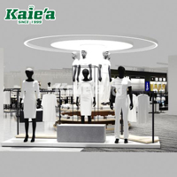 Ensemble complet d'agencements pour magasin de vêtements, présentoirs de vêtements sur mesure, présentoirs de mannequins, service de conception de plans 3D pour magasins