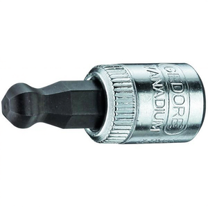 Embout de tournevis à tête sphérique métrique Gedore 1/4'' pour vis hexagonales - Product Image 3