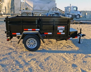 Mini Iron Dump Tipper Trailer-Truck 6x12/6x14/7x12/7x14/5'x10/5x7/5x8/6x10/7x16 15001-20000kg Capacity Full Trailer Dimensions - Product Image 4