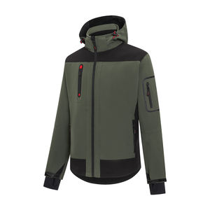 Chaqueta Softshell para Hombre, Impermeable, Cortavientos, Ligera, Cálida, para Deportes al Aire Libre y Montañismo - Product Image 1