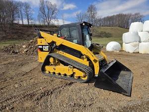 รถตักล้อยางขนาดเล็ก Cat 279D3 รถตักหน้าขุดขนาดเล็ก อุปกรณ์ก่อสร้างขนาดกะทัดรัด - Product Image 4