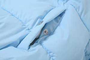 Veste matelassée en duvet pour hommes manteau d'hiver chaud et épais matelassé fournisseur OEM ODM pour streetwear et vêtements de plein air - Product Image 3