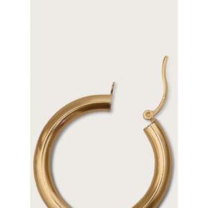 Large Classic Hoop Fine Dangle <b>Earrings</b> - Product Image 4