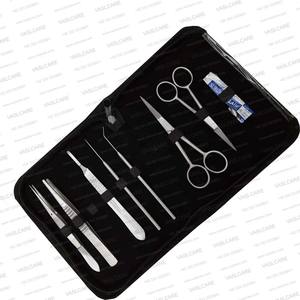 Kit de dissection manuel de qualité supérieure, vente en gros, acier inoxydable allemand, pour étudiants en médecine, réutilisable, certifié CE - Product Image 2