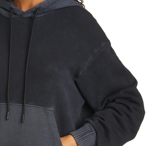 Nouveaux sweats à capuche tricotés respectueux de l'environnement pour femmes pulls décontractés à épaules tombantes pour l'hiver vêtements de rue respirants - Product Image 5