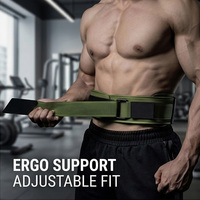Ceinture de musculation personnalisable OEM avec boucle auto-bloquante, soutien lombaire pour la musculation, le powerlifting et l'entraînement en salle de sport