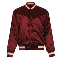 Nouvelle veste bomber en satin élégante pour femmes avec doublure en nylon coupe-vent et imperméable réversible écologique pour l'hiver