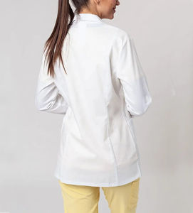 Venta caliente Stand Collar Ropa DE TRABAJO Elástico Logotipo personalizado Uniformes de hospital Scrubs Unisex Batas de laboratorio médico Scrubs Uniforme Set Ronpex - Product Image 4