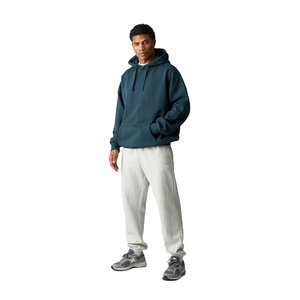 Sweat-shirt à capuche pour homme de haute qualité, prêt à être expédié, en coton mélangé, pull-over chaud pour l'hiver, vêtements de sport brodés, respirant - Product Image 2