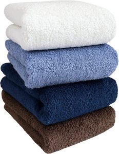 [Wholesale Products] HIORIE Osaka Senshu Brand <b>Towel</b> 100% Cotton Classy Soft Twist Yarn Hand <b>Towel</b> 34*85cm 450GSM Face <b>Towel</b> - Product Image 1