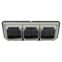 Contrôle de la température et de 10 vitesses 3 fenêtres RV évent mural latéral avec ventilateurs de 120mm pour le refroidissement de caravane et de remorque de camping-car