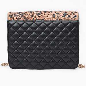 Nuevo Bolso de Mensajero Tipo Sobre de Cuero Genuino Acolchado Estilo Bohemio para Mujer, Otoño, Ecológico, con Correa de Cadena de Alta Calidad - Product Image 3