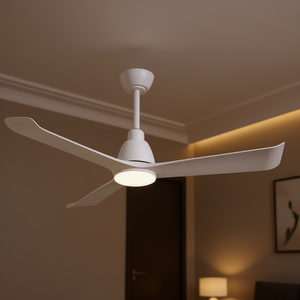 Ventilateur de plafond LED IR blanc 7153 B avec lumière 132x31,5 cm - Product Image 3