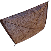 Voile d'ombrage en fibre de coco tissée Eco2go Vietnam, protection solaire naturelle pour serre, jardin, patio, pergola, balcon