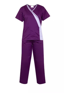 Latest Design Women's Stylish Medical <b>Scrubs</b> Nursing Uniform Women Medical Nursing <b>Scrubs</b> Uniforms Sets - Product Image 5