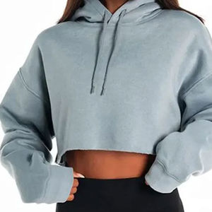 Sweat-shirts à capuche pour femmes sur mesure 2025, style streetwear, avec logo sur le devant, col à capuche - Product Image 5