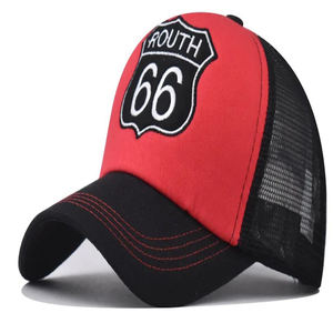 HN0002R Gorra Trucker Profesional de 5 Paneles con Logotipo Bordado Personalizado, Malla Lisa al por Mayor, Moda Premium para Exteriores, Estilo Hip Hop - Product Image 3