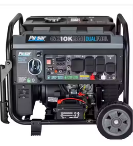 Pulsar GD10KBN 10500W Air-Cooled 10A DC Electric Start 60Hz Dual Fuel Home Backup Portable Inverter <b>Generator</b> - Product Image 3
