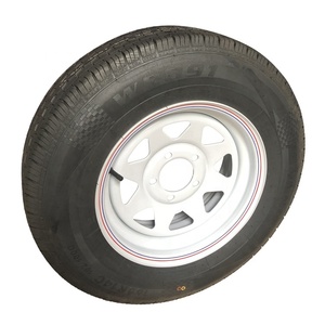 Fabricants de pneus en Chine <span class=keywords><strong>Pneu</strong></span> en caoutchouc solide Pièces de remorque <span class=keywords><strong>Pneu</strong></span> 185R14 équipé d'une jante de <span class=keywords><strong>14</strong></span> <span class=keywords><strong>pouces</strong></span> - Product Image 3