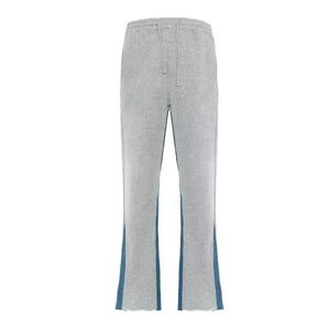 กางเกงวอร์มทรงซ้อนกันของผู้ชายกางเกงวิ่งแบบลำลองมีแถบยางยืดเย็บปะติดออกแบบโลโก้ได้ตามต้องการ - Product Image 4