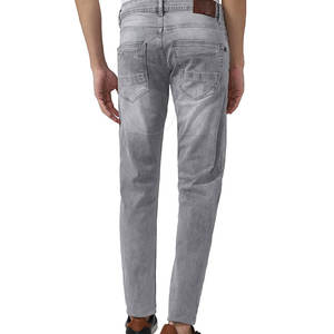 Precio bajo Hombres Pantalones vaqueros con estilo Hombre Streetwear Ajuste Casual Jeans rectos Venta al por mayor Moda Transpirable Hombres Jeans - Product Image 4