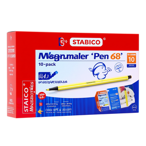 STABILO Fasermaler 'Pen 68' Paquete de 10 VPE, Artículos de Escritura y Corrección - Product Image 2
