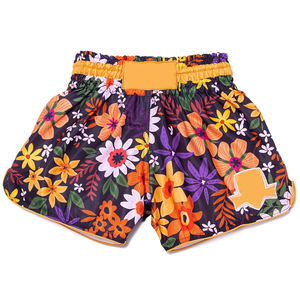 Servicio OEM Precio al por mayor 2024 Pantalones cortos de Muay Thai hechos a medida Nuevo diseño Pantalones cortos de boxeo Muay Thai - Product Image 1