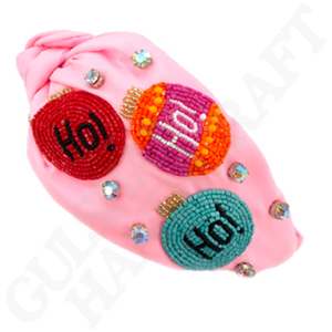 ที่คาดผมซอฟต์บอลสีชมพูทำด้วยมืออุปกรณ์กีฬาที่ทันสมัยและสะดวกสบายสำหรับเด็กหญิงและผู้หญิงที่สมบูรณ์แบบสำหรับอุปกรณ์เสริมวันเล่นเกม - Product Image 2