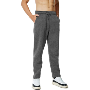 Trending <b>Men's</b> Casual Pants Elastic Waist Drawstring Breathable <b>Man</b> Trouser <b>Joggers</b> Pants <b>Tapered</b> Sweatpants - Product Image 2