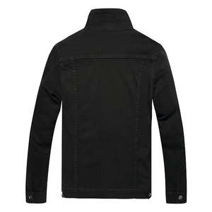 Chaqueta de Mezclilla para Hombre, Estilo Urbano, Desgastada, Rota, Lavada, de Algodón, para Invierno - Product Image 2