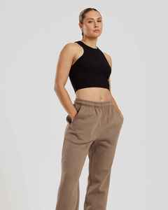 Meilleure qualité Caribou femmes confort pleine longueur Joggers éponge polaire doux au toucher tissu femmes pantalons de survêtement femmes pantalons et pantalons - Product Image 2