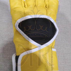 Gants en cuir MMA personnalisables de haute qualité pour un entraînement confortable aux arts martiaux et à la boxe - Product Image 2