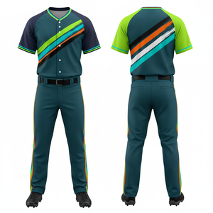 Uniforme de Béisbol Sublimado Personalizado de Alta Calidad 2026, Malla Ligera, Ropa de Equipo al por Mayor - Product Image 1