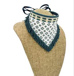 สร้อยคอสไตล์โบฮีเมียนของยุโรปสหรัฐลูกปัดแก้วคริสตัลหลากสีเปลี่ยนอย่างค่อยเป็นค่อยไป - Product Image 2