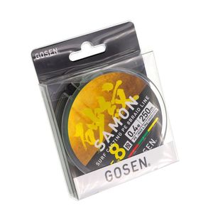 สายเบ็ดตกปลา GOSEN SAMON PEx8 200-250 ม. (รุ่น: 0.4/0.6/0.8/1/1.5/2/3) - Product Image 3