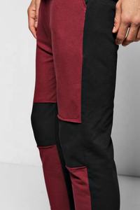 Pantalon de jogging léger à taille haute de couleur personnalisée pour hommes pantalon de jogging droit et décontracté en coton et polyester fabriqué au Pakistan - Product Image 3