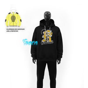 Sudadera con Capucha de Motocicleta de Kevlar con Protección CE y Costuras Reforzadas, Equipo de Motociclismo - Product Image 4