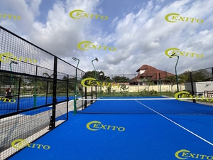 Pista de Pádel Panorámica de Color Personalizado EXITO con Tamaño Ajustable para Adaptarse a las Necesidades de Hoteles, Villas y Centros de Ocio - Product Image 2
