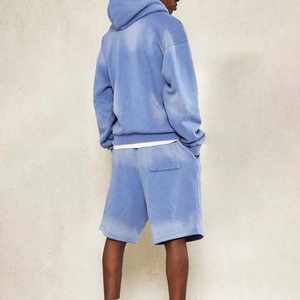 2025 hommes mode haute qualité couleur ample décontracté respirant à manches longues sweats à capuche pour une utilisation en extérieur - Product Image 4