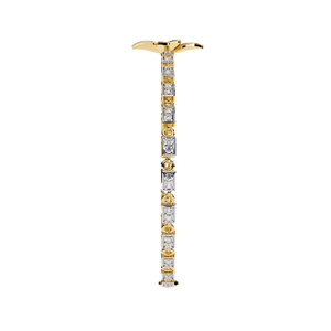 Fabulous 18K <b>Gold</b> Lab Grown Diamond Bracelet & <b>Bangle</b> Luxurious Jewelry Accessory - Product Image 6