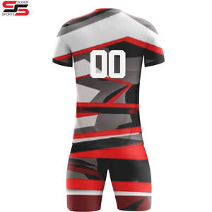 Venta al por mayor Personalizar Ropa Deportiva Kit de Fútbol Chándal Sublimación Completa Kit de Fútbol Impresión Digital Club Fútbol Jersey - Product Image 6