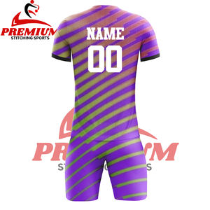Camiseta de Fútbol Personalizable 100% Poliéster, Ropa de Entrenamiento de Fútbol para Bebés y Niños Pequeños, Unisex, Cuello Redondo, Transpirable, de Secado Rápido - Product Image 6