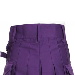 2025 Venta al por mayor de alta calidad escocesa Utility Kilt para mujeres Venta al por mayor New Summer High Waist Utility Kilts - Product Image 5