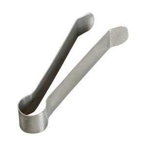 Top Selling metal stainless steel <b>ice</b> <b>tong</b> serving <b>ice</b> party wedding bar tool high quality equipment use customized shape color - Product Image 3