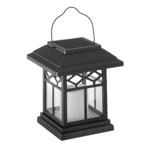 Linterna de vela con acabado de Color negro de estilo nórdico para patio exterior, linternas de vela Vintage elegantes modernas para jardín - Product Image 6