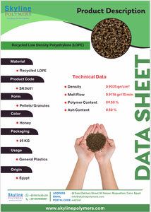 เม็ดพลาสติกโพลีเอทิลีนความหนาแน่นต่ำ (R-LDPE) เกรดฉีดรีไซเคิลผลิตภัณฑ์ LDPE เป็นมิตรต่อสิ่งแวดล้อม - Product Image 2
