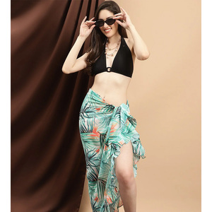 Sarong de isla, pareos de seda, estampado de bloques de mano indio, pareos de playa, algodón suave, estampado personalizado, 100% rayón - Product Image 6